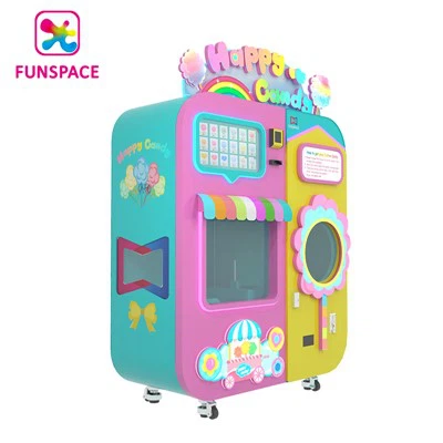 Distributore automatico di zucchero filato completamente automatico